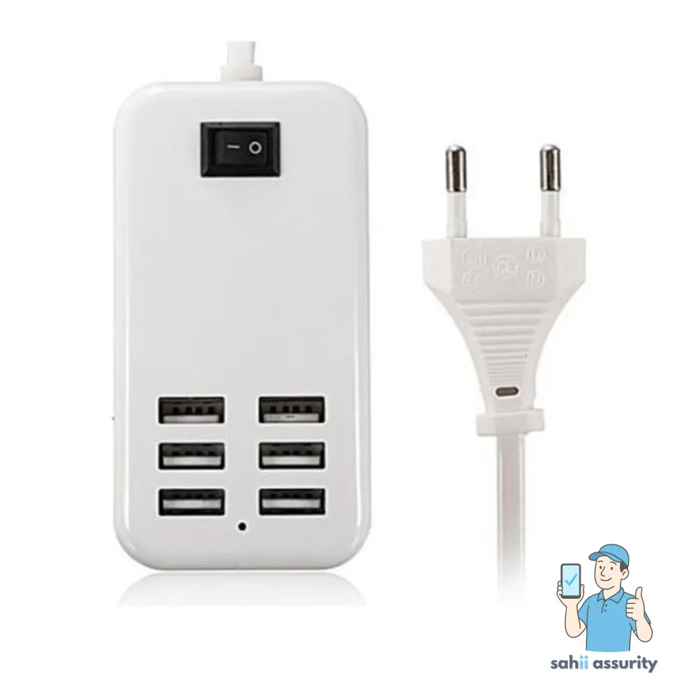 6 Port Multi USB HighQ Fast Charger